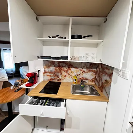 Apartamento Modern N9 Kitchenette Bathroom